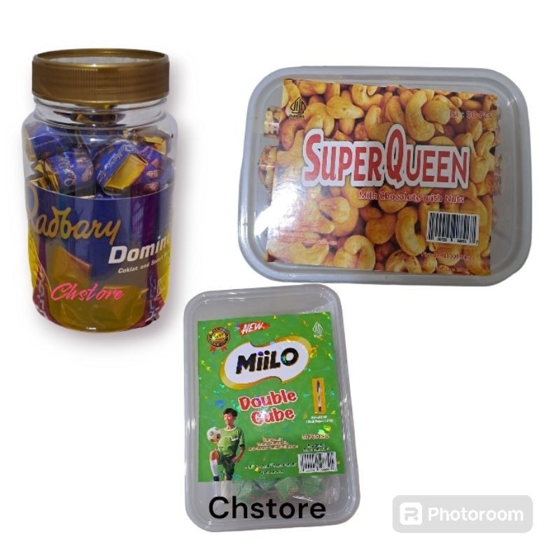 

COKELAT VIRAL SUPERQUEEN CADBARY MIILO KEMASAN 50 PCS ( EXPIRED 2025 )