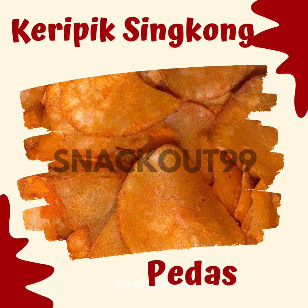 

Keripik Singkong Pedas 1 kg Termurah Terenak