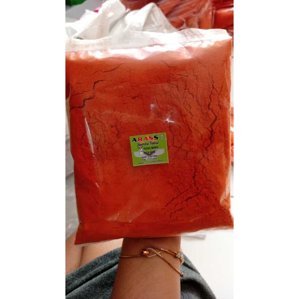 

ARASS Bumbu Tabur Rasa Pedas Manis Berat 250gr