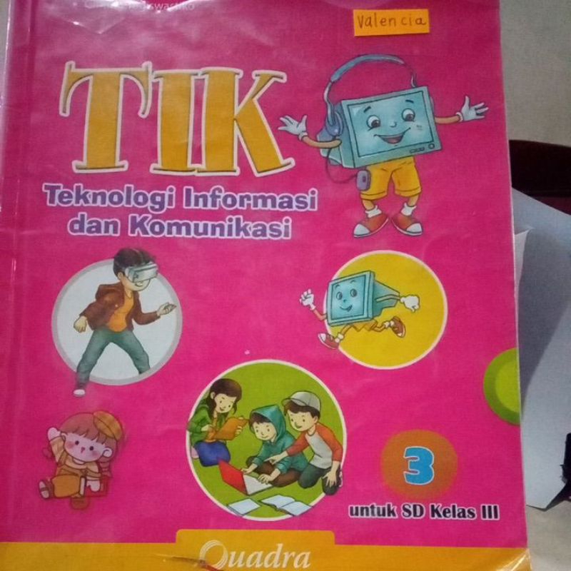 buku bekas TIK kelas 3 SD