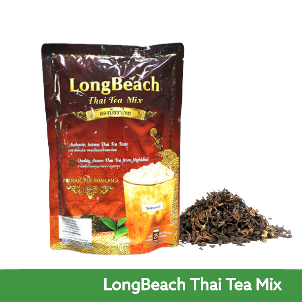 

LONGBEACH POWDER THAI TEA MIX 400GR / BUBUK MINUMAN THAITEA MERK LONG BEACH 400 GR