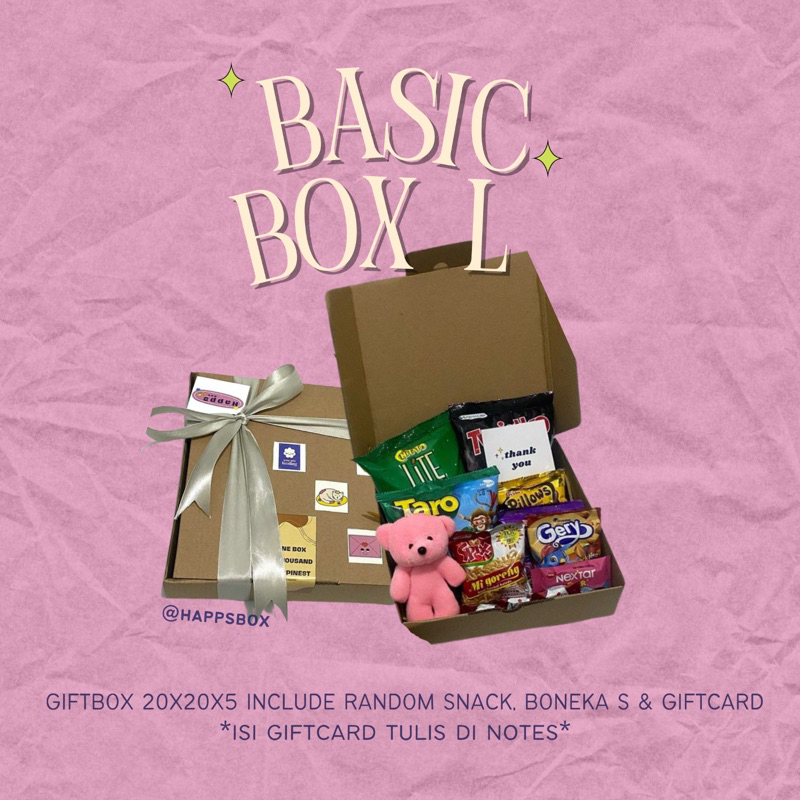 

BASIC BOX LARGE | HADIAH ULANG TAHUN/GRADUATION