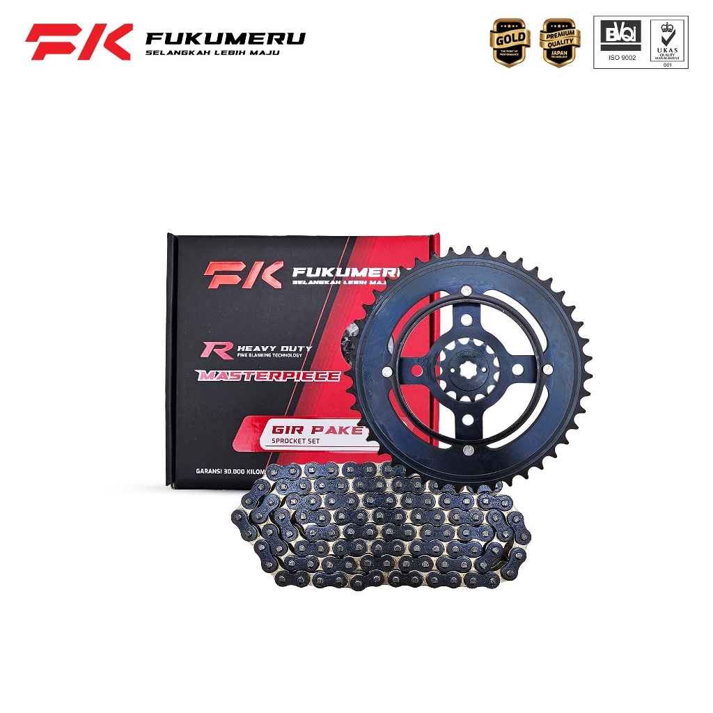 FUKUMERU Gear Set Gir Paket Tiger New