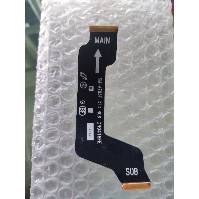 flexible mainboard cas samsung a70 ori copotan