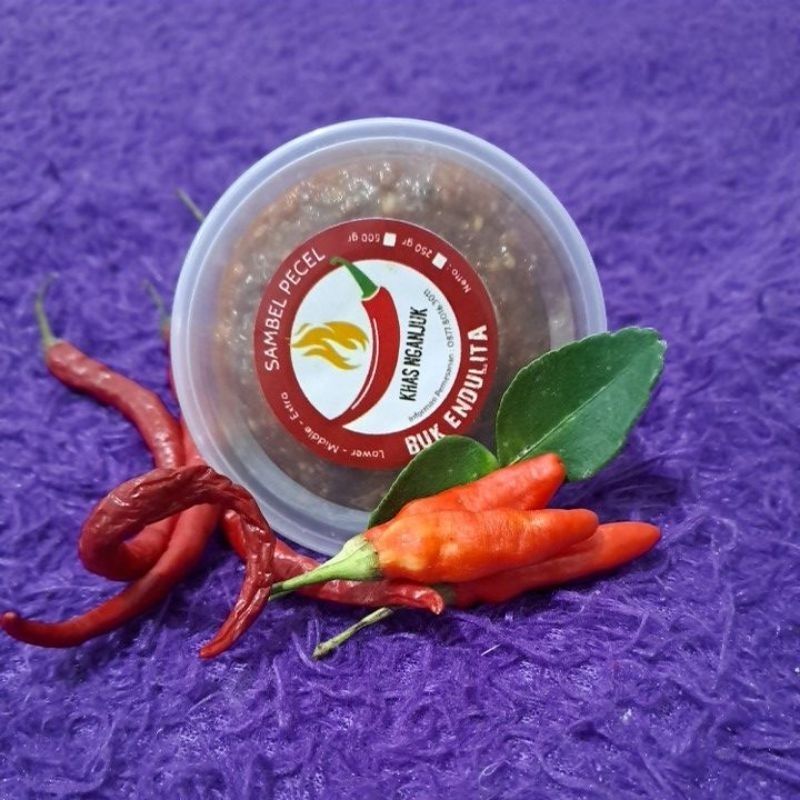 

Sambel Pecel Endulita Kemasan 100 gram