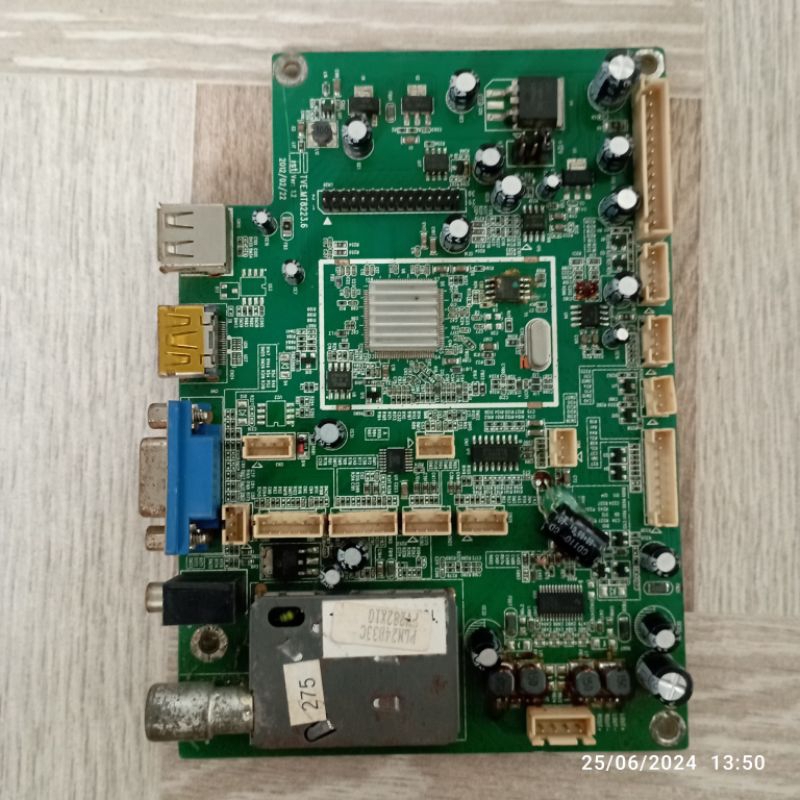 MB MOBO MAINBOARD MODULE MESIN TV POLYTRON PLM 24B33C PN24