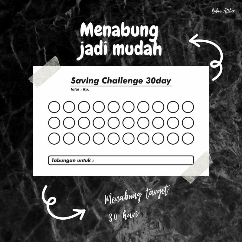 

Amplop Menabung 30day
