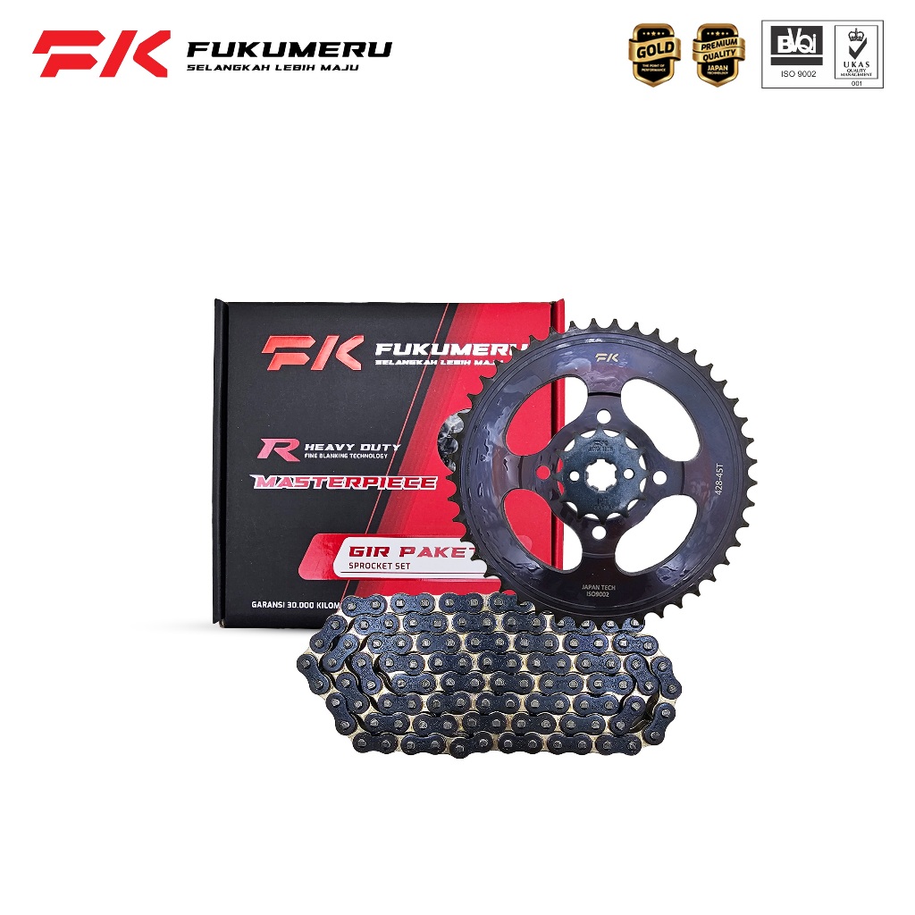 FUKUMERU GIR PAKET SUPRA 45T / GEAR SET SUPRA 45T