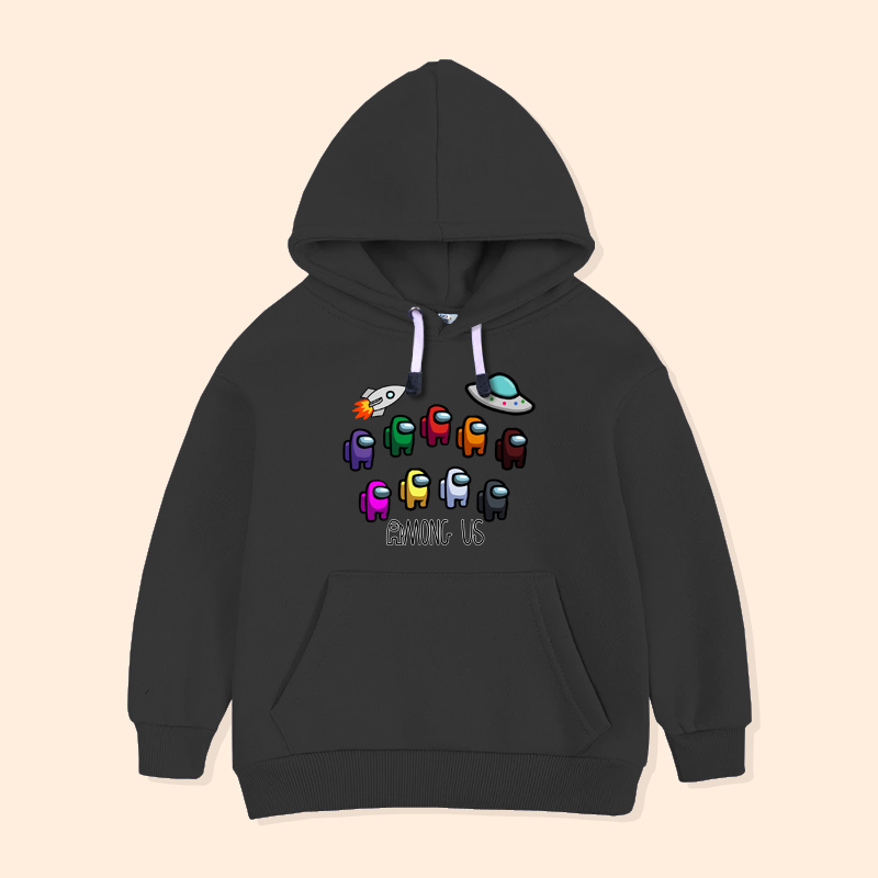 Jaket Hoodie Anak Game Among Us Karakter Atasan Anak Laki-Laki Perempuan AMS-01