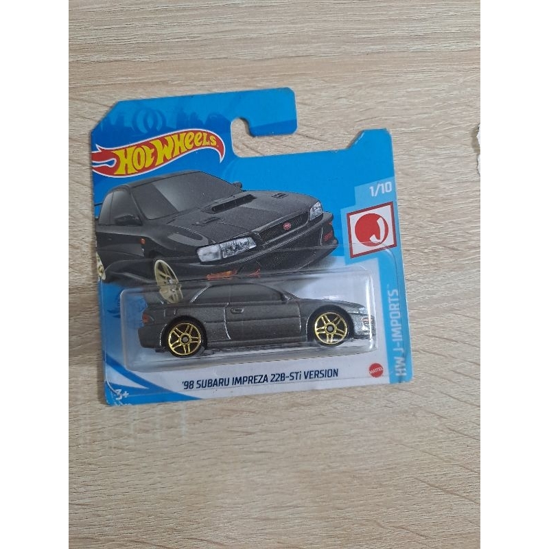Hotwheels Subaru Impreza WRX STi Ver abu Shortcard