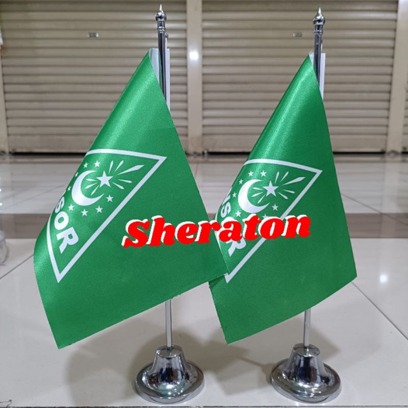 

tiang stenlis meja+bendera ANSHOR