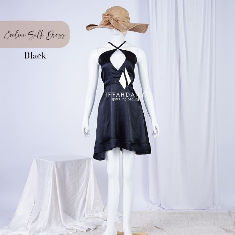 OLIVIA SILK DRESS NYAMAN DIPAKAI BUMIL BUSUI SUAMI FRIENDLY BY IFFAH DAILYWEAR