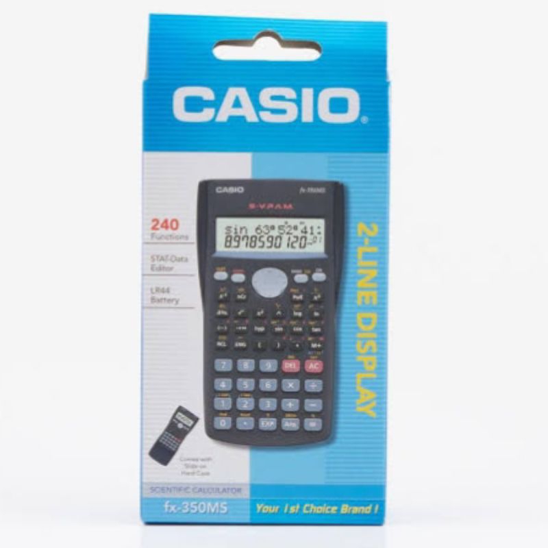 

CASIO KALKULATOR SCIENTIFIC FX 350 MS 1ST EDITION