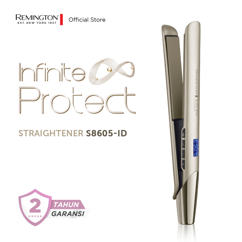 Remington Catokan Pelurus Rambut Infinite Protect S8605