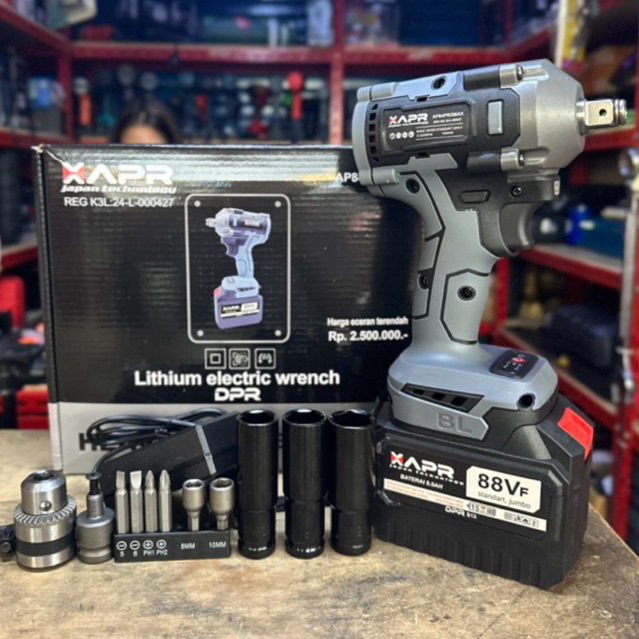 Gudang Jatek XAPR IMPACT WRENCH APR DAN BOR CORDLESS APR