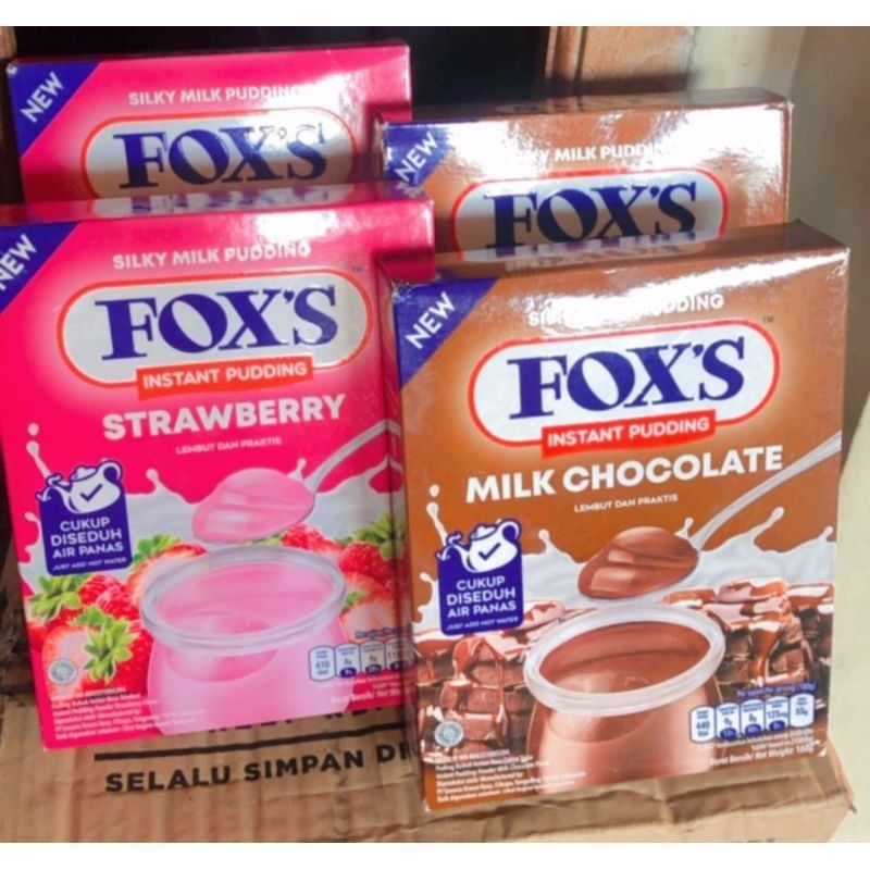 

Fox's Instan Pudding Milk Chocolate & Strawberry 160gr