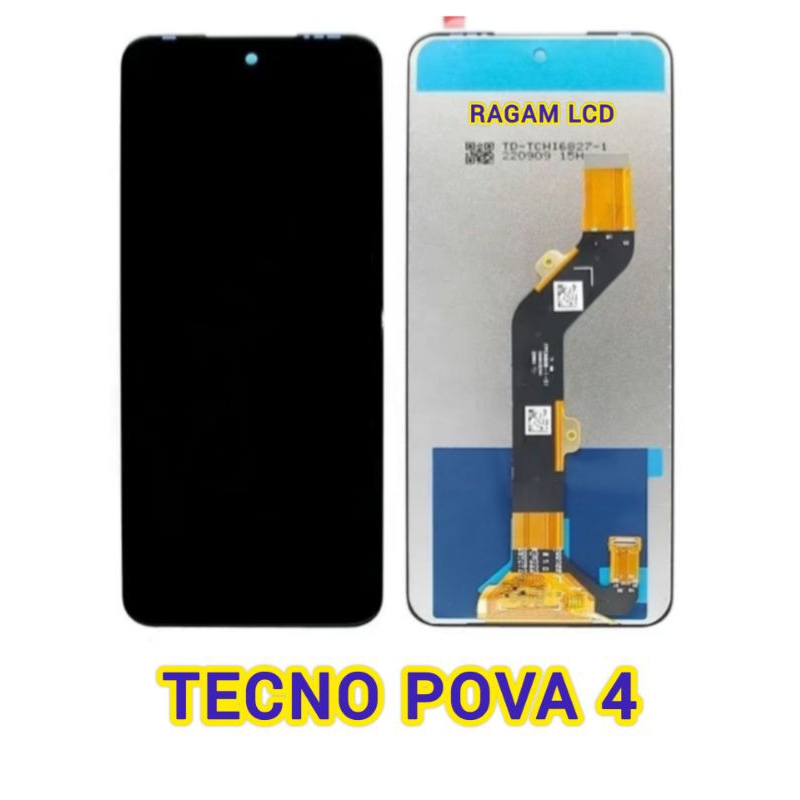 Lcd touchscreen TECNO POVA 4 full set
