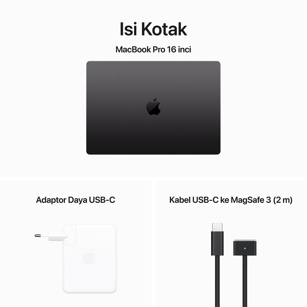 Apple MacBook Pro (16 inci, M3 Pro) 18 GB/512 GB