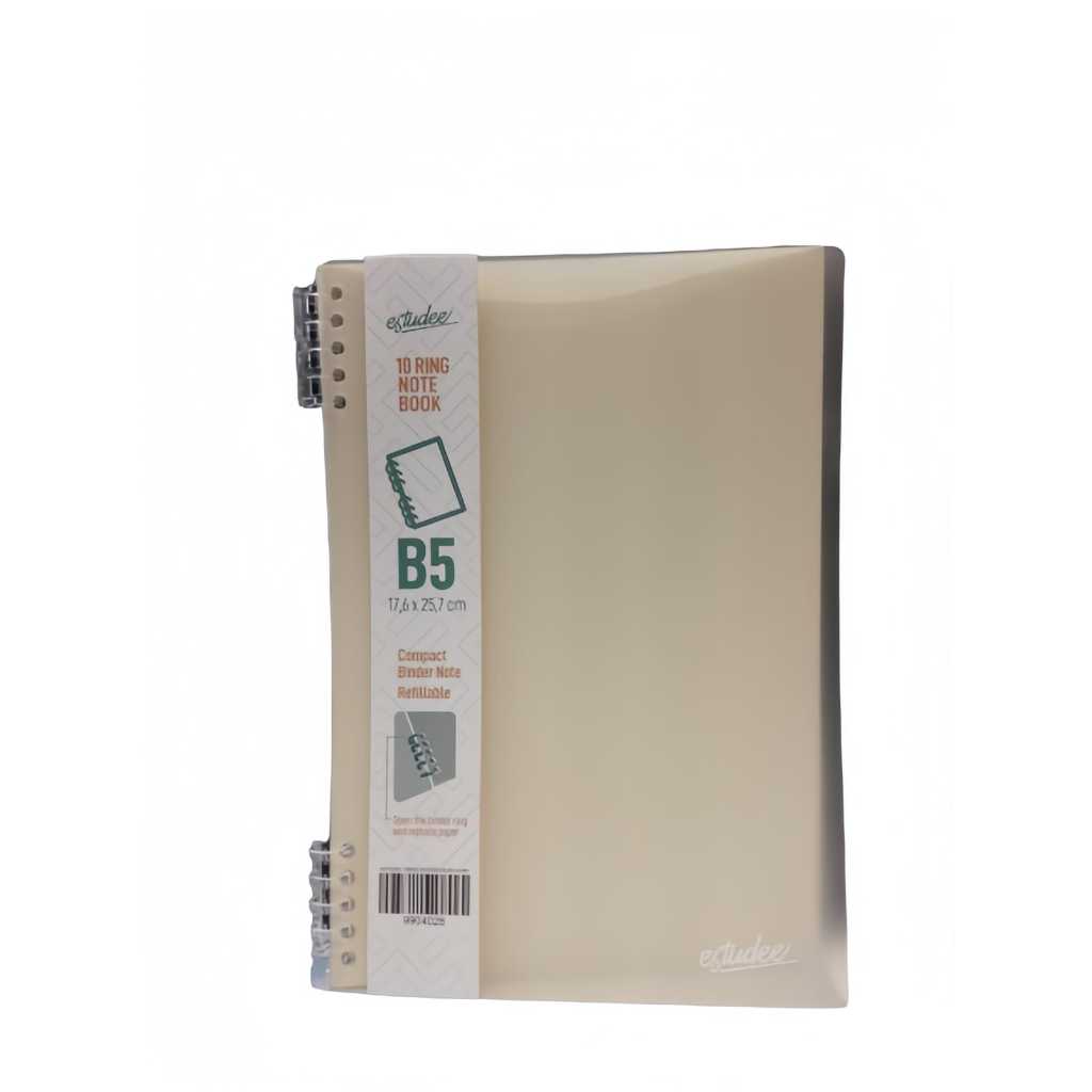 

ESTUDEE 10RING NOTEBOOK B5 IVORY - GRAMEDIA BSD CITY