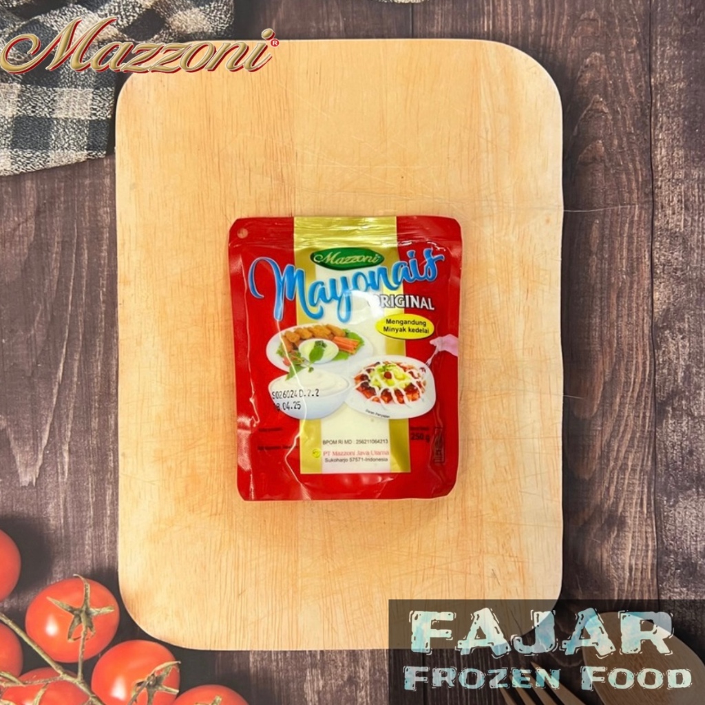 

MAZZONI MAYONAIS ORIGINAL 250gr | MAZZONI SAUS MAYONAISE 250gr