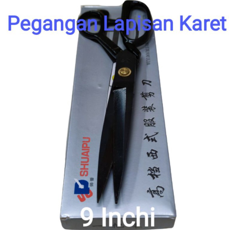 

Gunting Kain Shuaipu 923mm Pegangan Lapisan Karet Hitam j F8T6