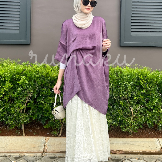 Terbatas SILMI KAFTAN  KAFTAN WANITA PREMIUM  KAFTAN PENDEK WANITA  KAFTAN MODERN  KAFTAN TUNIK  ATA