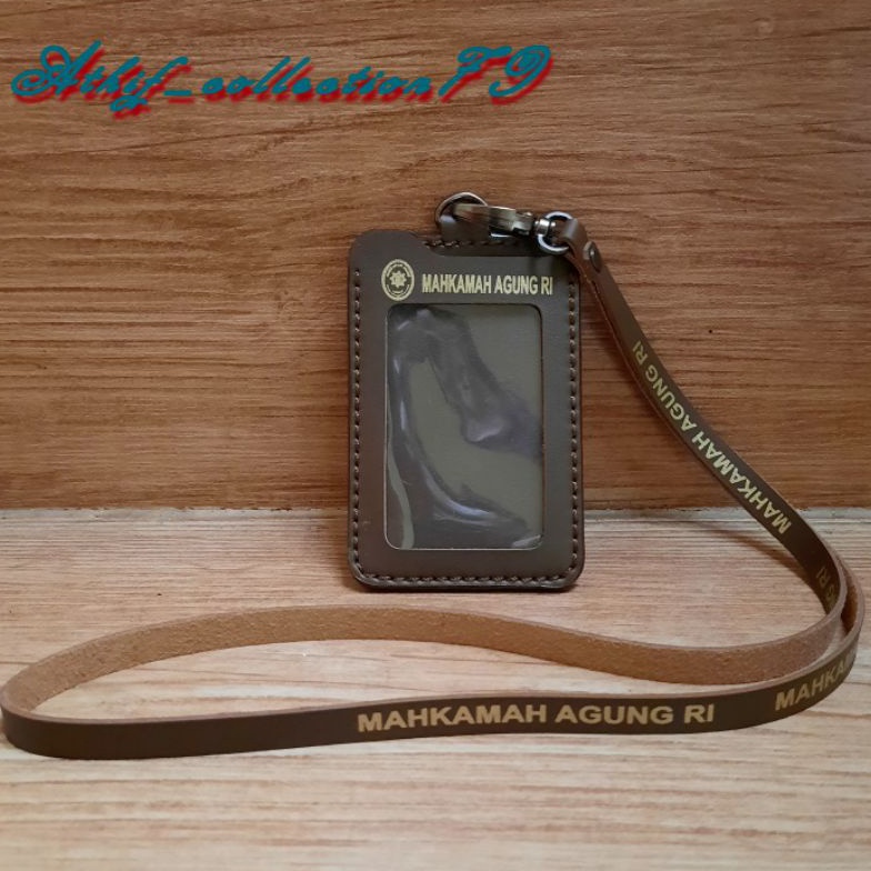 

Tempat Id Card Mahkamah Agung MA RI Kulit Holder Id Card Kulit MA Mahkamah Agung RI Kalung s RY4