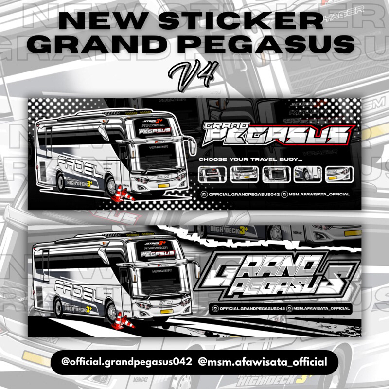 

Sticker Grand Pegasus V4 Original!