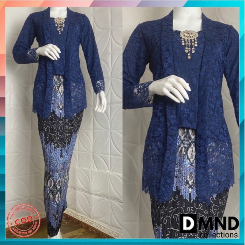 Terbaru Set Kutu Baru Brokat - Kebaya Kutu Baru Modern - Kebaya Wisuda - Kebaya Modern - Brokat