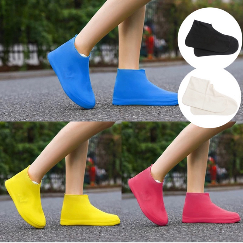 COVER SEPATU WATERPROOF / PELINDUNG SEPATU SILICON ANTI AIR