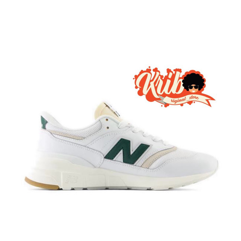 SEPATU CASUAL PRIA / NB 997R ORIGINAL WHITE GREEN SEPATU SNEAKERS MEN