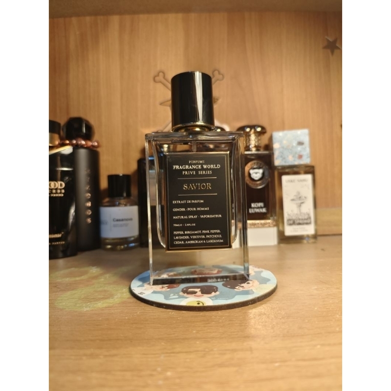 Decant Parfum Fragrance World Prive Series Savior Extrait de Parfum