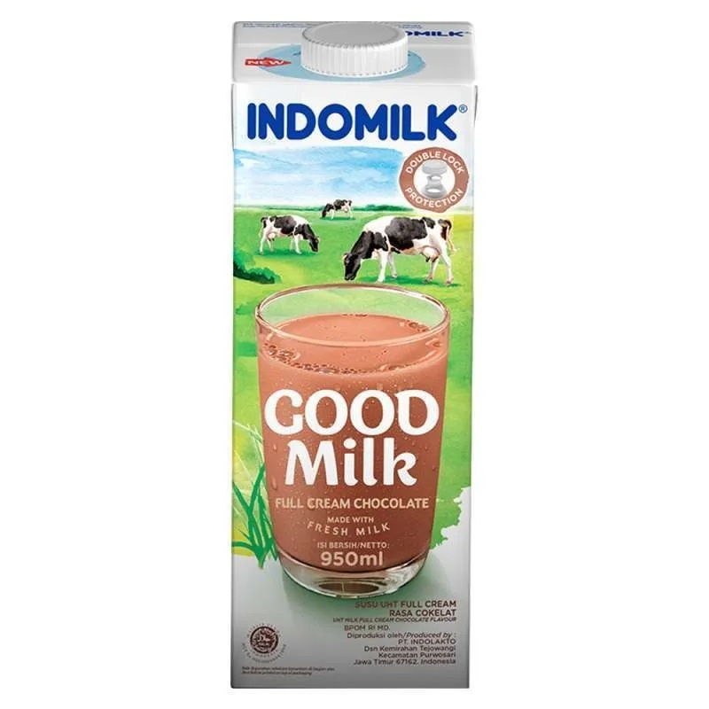 

Indomilk Full Cream Cokelat 950 ml - Susu UHT Indomilk 950 ml #IDF