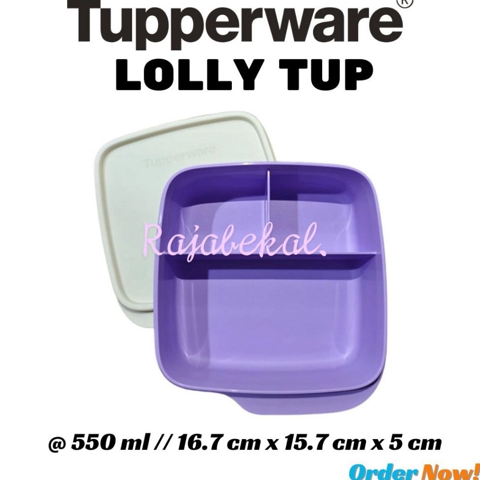 

PROMO Tupperware Lolly tup bekal bersekat s O3G2