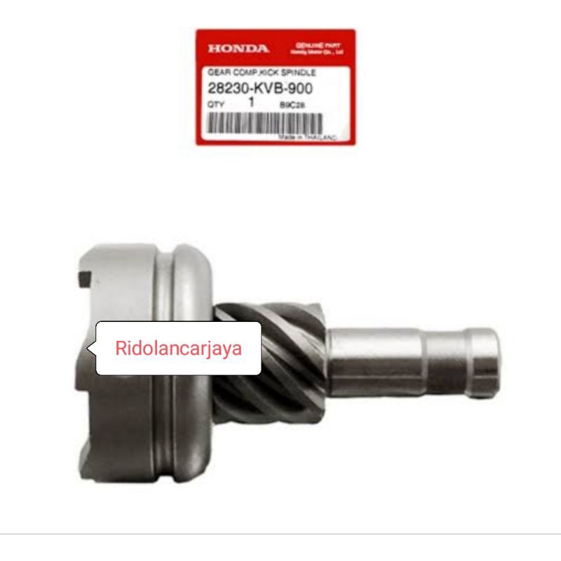 GEAR COMP KICK SPINDLE VARIO 110 BEAT KALBULATOR 28230-KVB-900 ORIGINAL HONDA AHM