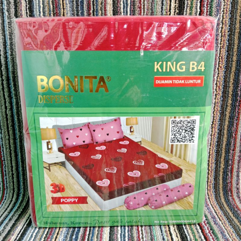 sprei bonita king B4 180x200