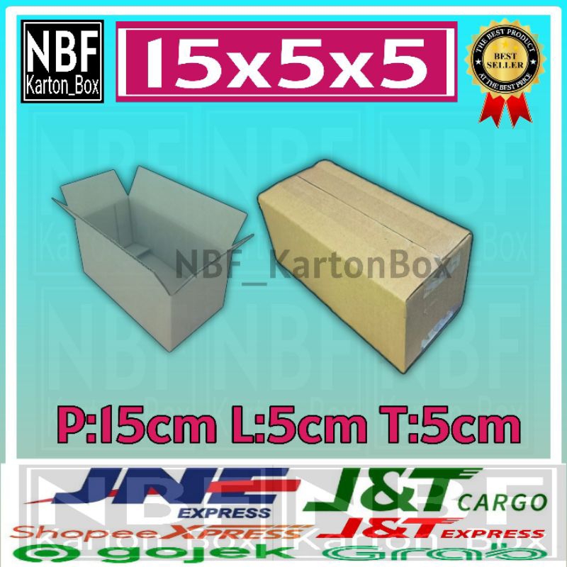 

KartonBox 15x5x5 cm Kardus Packing serbaguna,pembungkus paket dll