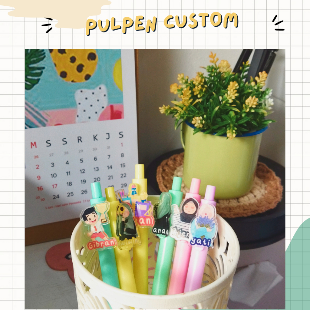 

Pulpen Custom Nama Pena Custom Bolpoint Custom