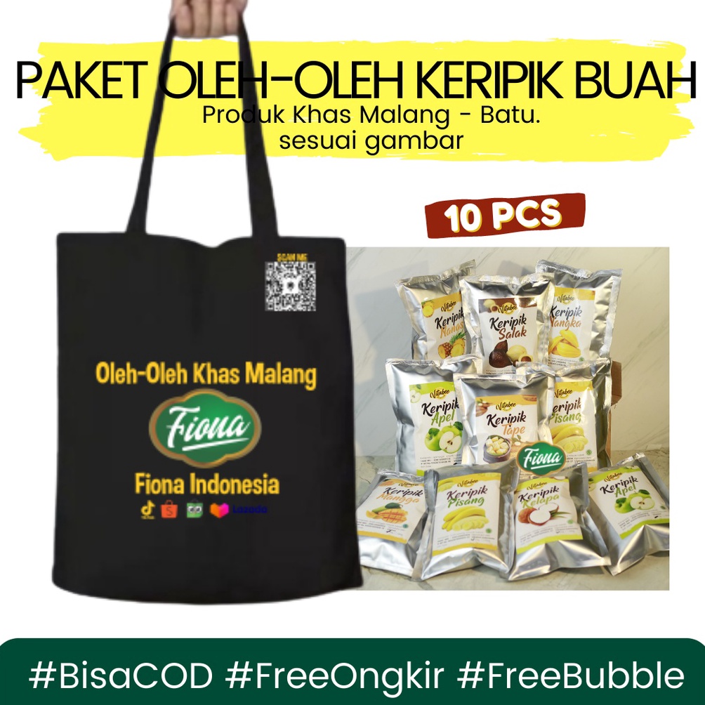 

NEW PROMO PAKET OLEHOLEH Kripik Keripik Buah Khas Kota Malang KERIPIK BUAH HEMAT Apel Nangka Pisang Nanas Mangga Rambutan