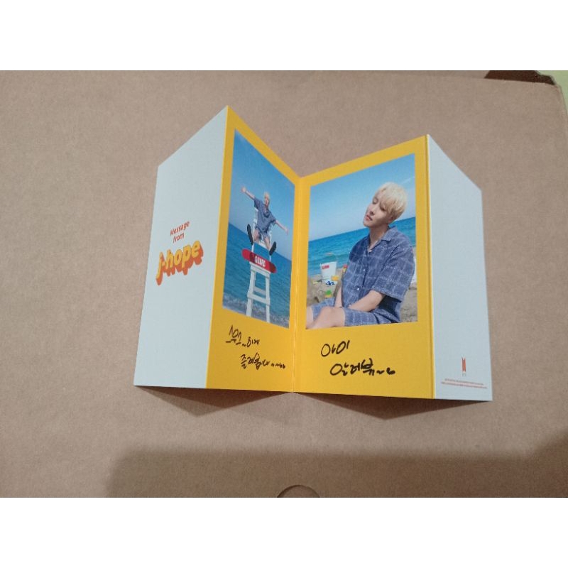 PhotoCard Butter Message From Card HD Butter LipatBTS