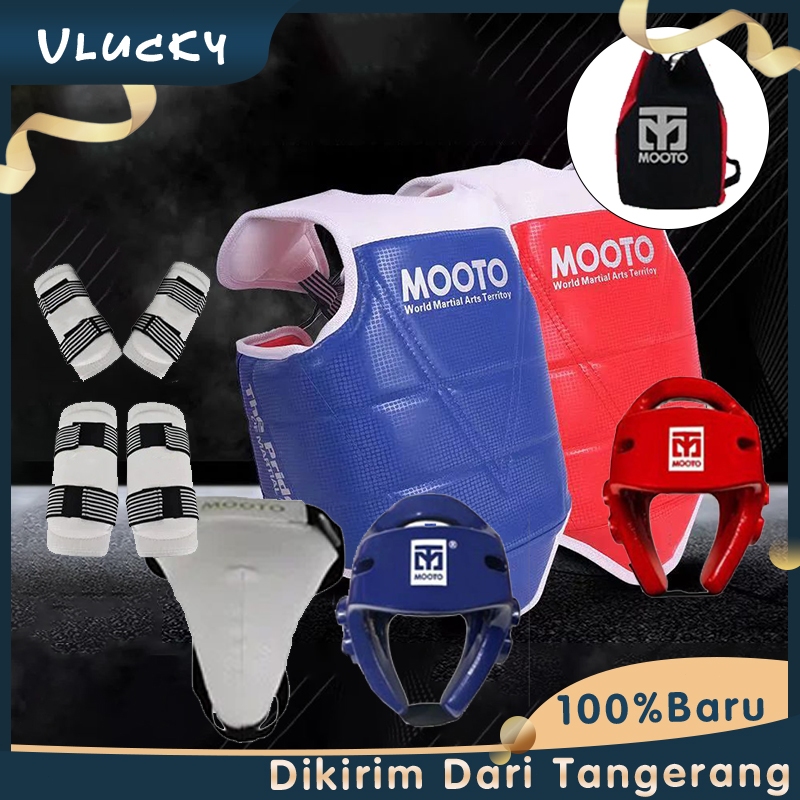 Full Set Taekwondo Body Protector Taekwondo Helm Guard Taekwondo