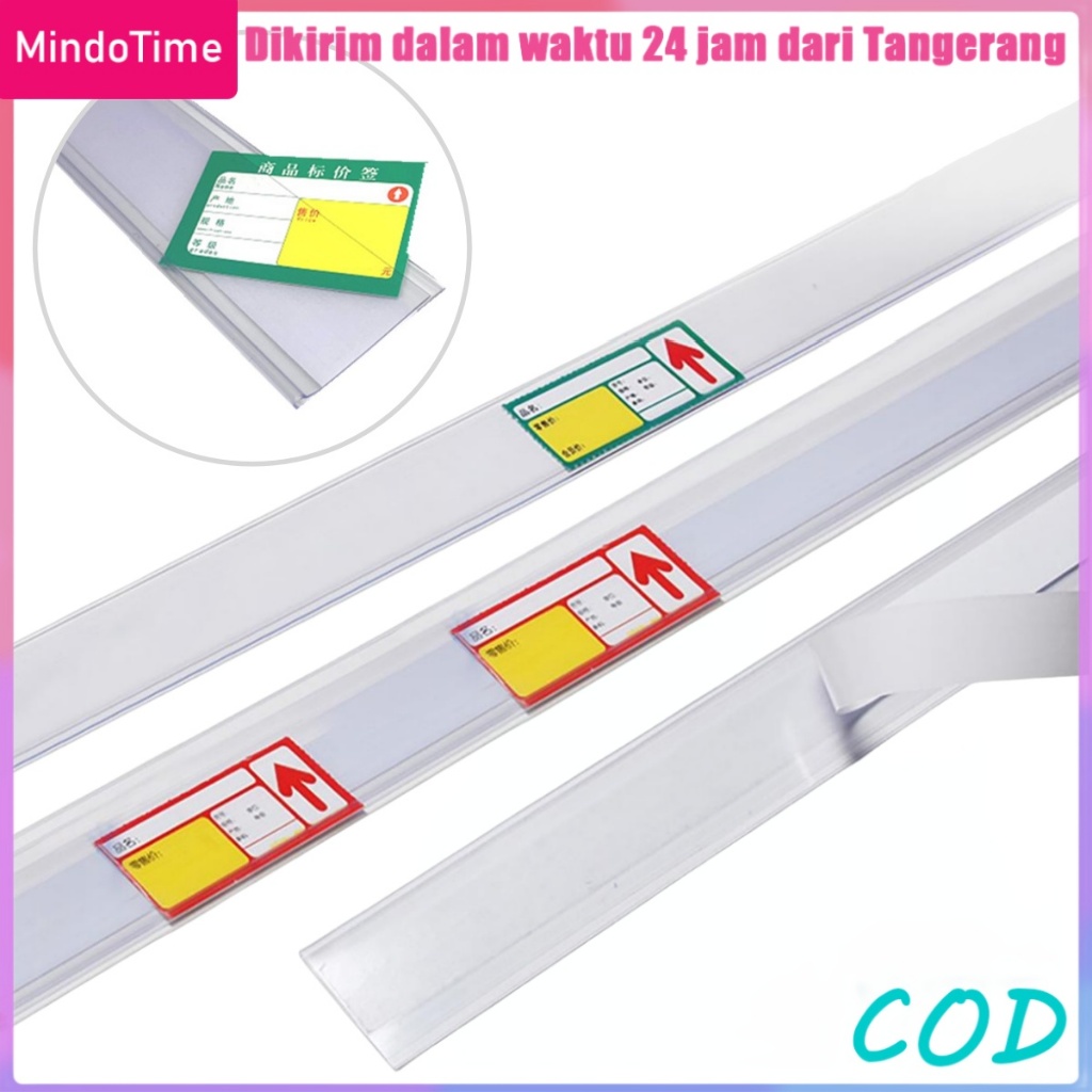 

Label Rak Klip Label Harga/Pemegang Label Harga/Price Tag Holder COD - MindoTime