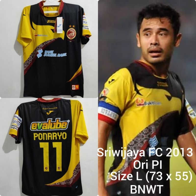 Jersey Original Player Issue Sriwijaya FC 2013 2014