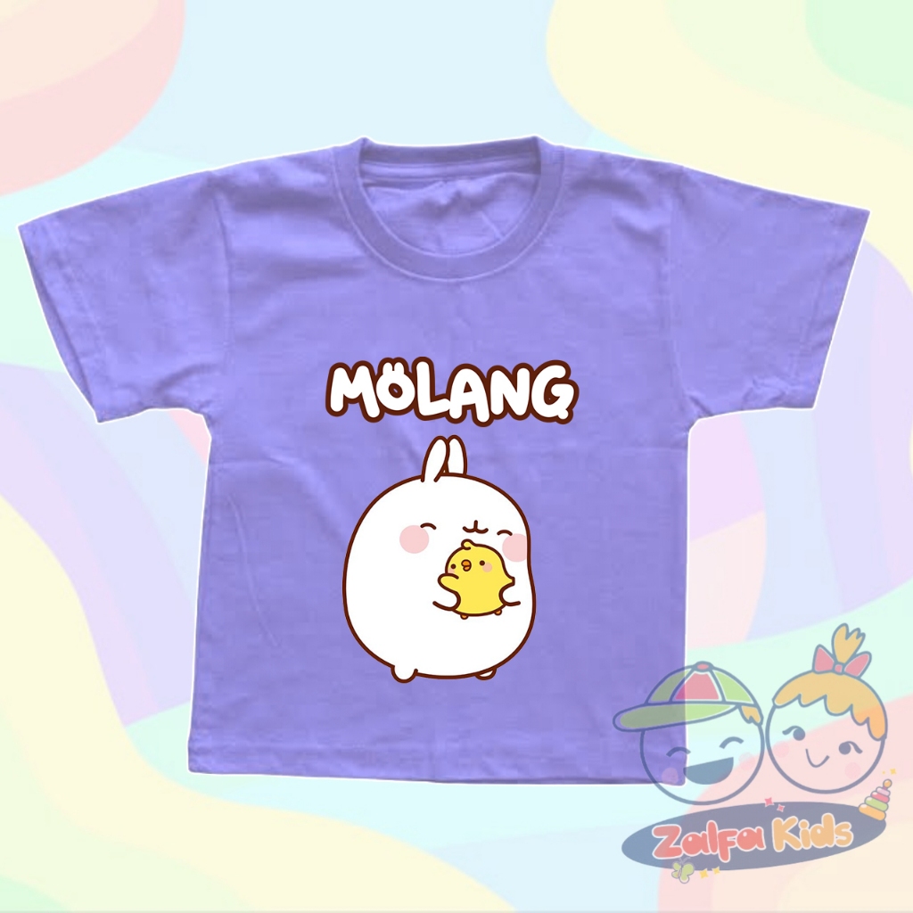 BAJU ANAK KAOS ANAK MOLANG