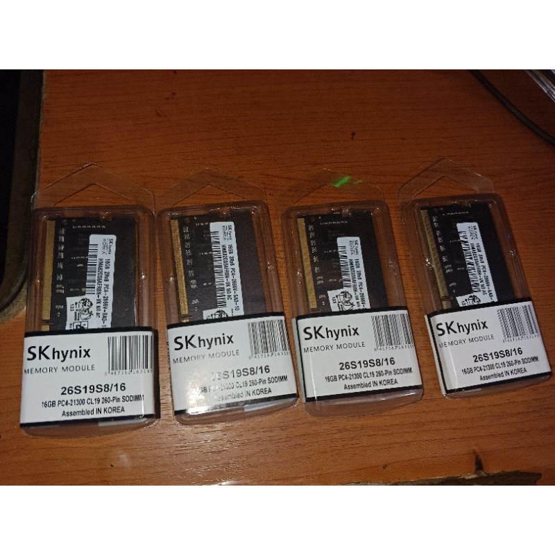 memory laptop sodim DDR4 16Gb