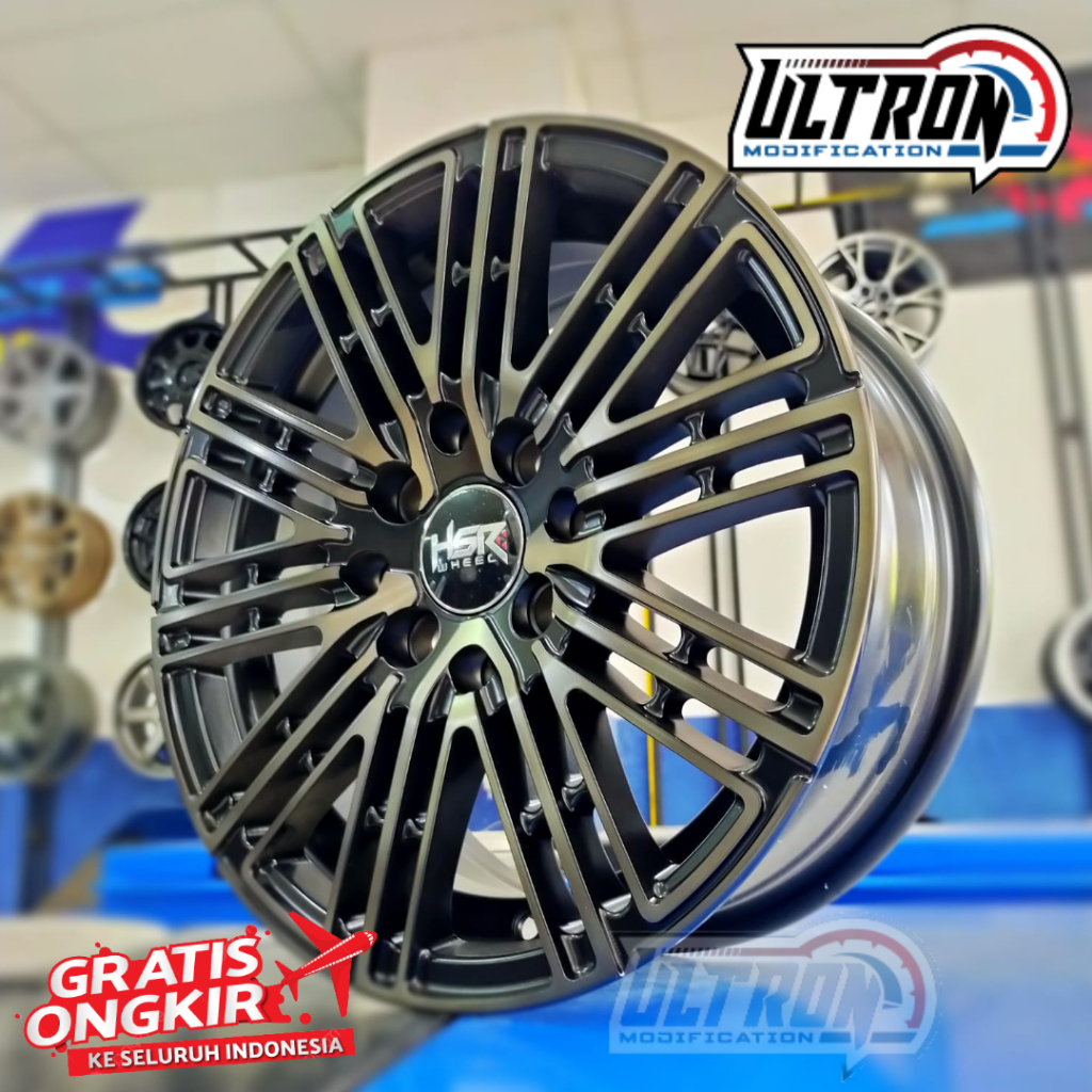 Velg Mobil Baleno Carry Futura Corolla Ring 14 HSR Tomok Ring 14 Lebar 6 Lubang 8x100-114,3 Et36