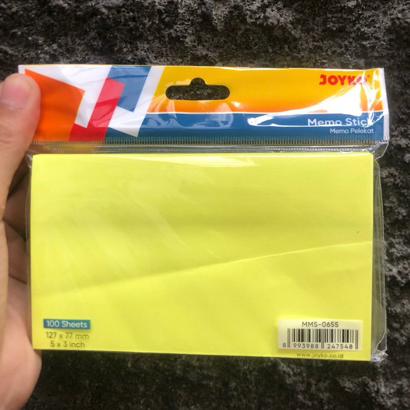 

Stick notes/ sticky notes JOYKO MMS 0655 5x3inch