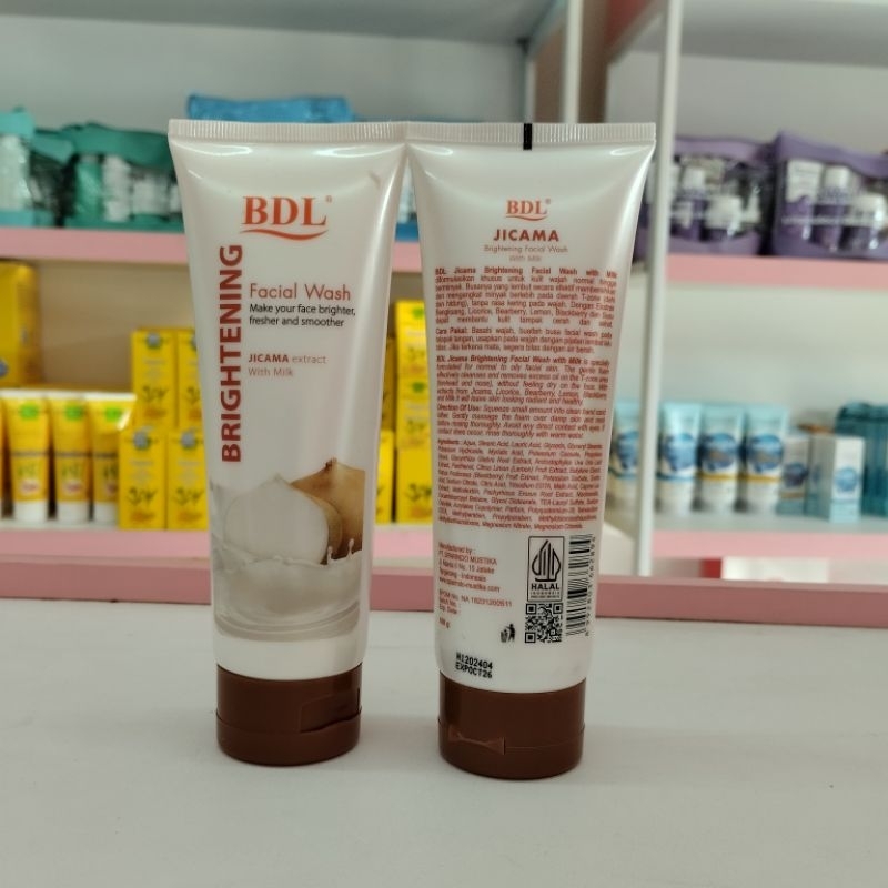 BDL BRIGHTENING FACIAL WASH Bengkuang 100gr