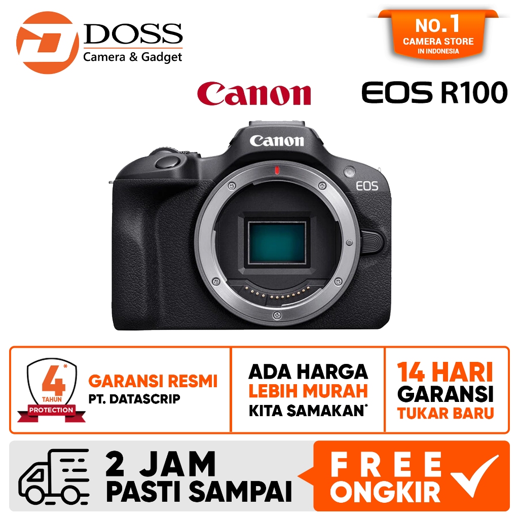 Canon EOS R100 Body Only Mirrorless Camera Canon EOS R 100 EOS R100