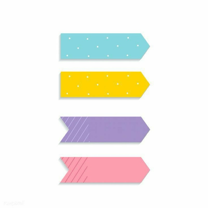 

STICKNOTE pembatas kertas plastik panah